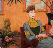 Emile Schuffenecker Portrait de Madame Champsaur Germany oil painting artist